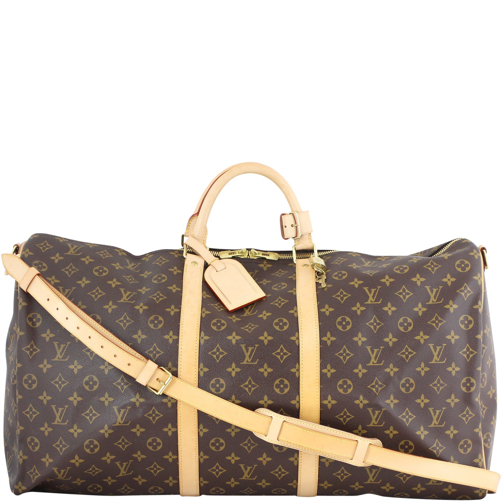 Louis Vuitton Keepall Bandouliere 60 Monogram Front Strap