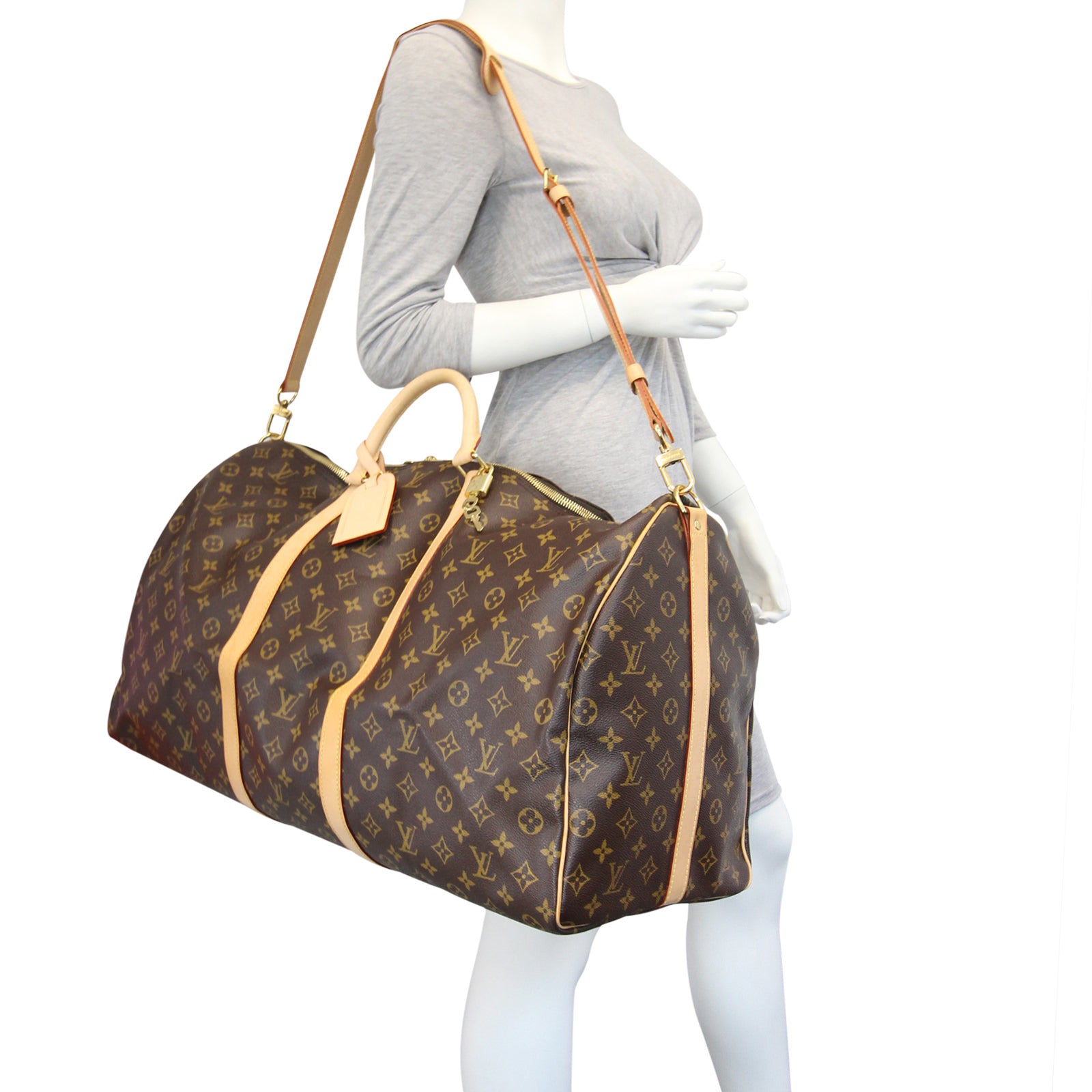 Louis Vuitton Keepall Bandouliere 60 Monogram Mannequin