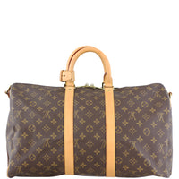 Louis Vuitton Keepall Bandouliere 45 Monogram Back