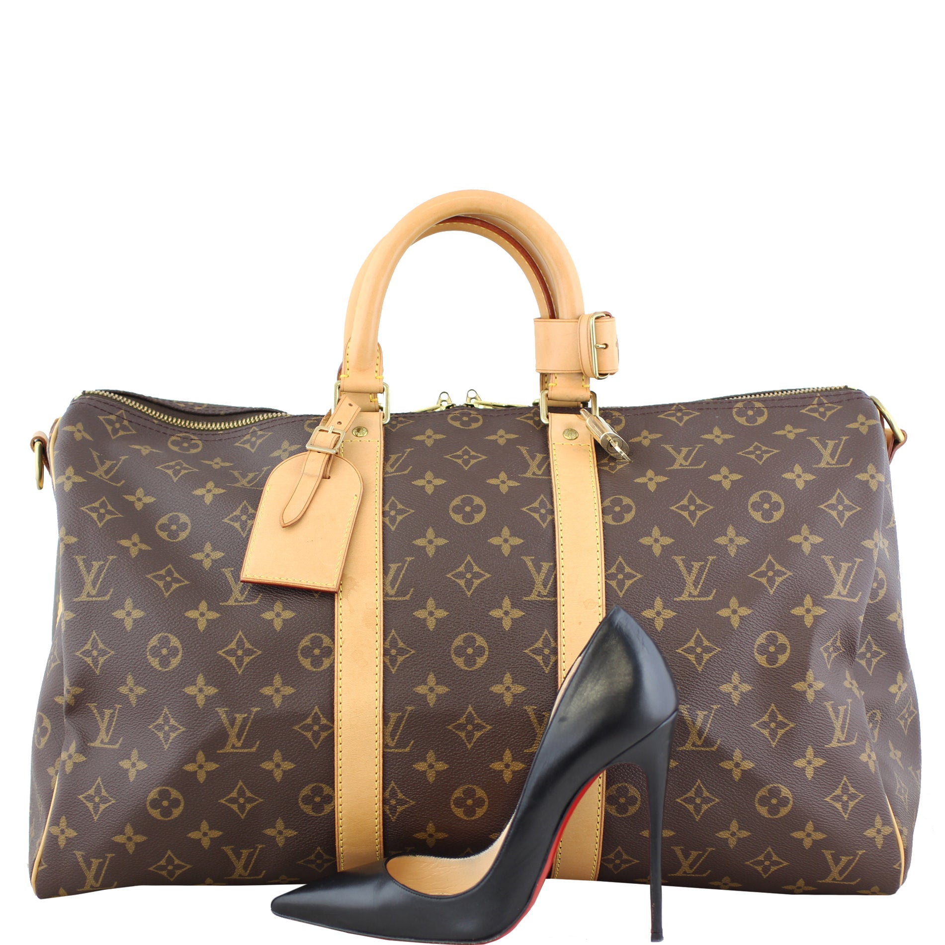 Louis Vuitton Keepall Bandouliere 45 Monogram Scale
