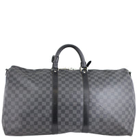 Louis Vuitton Keepall Bandouliere 55 Damier Graphite Back