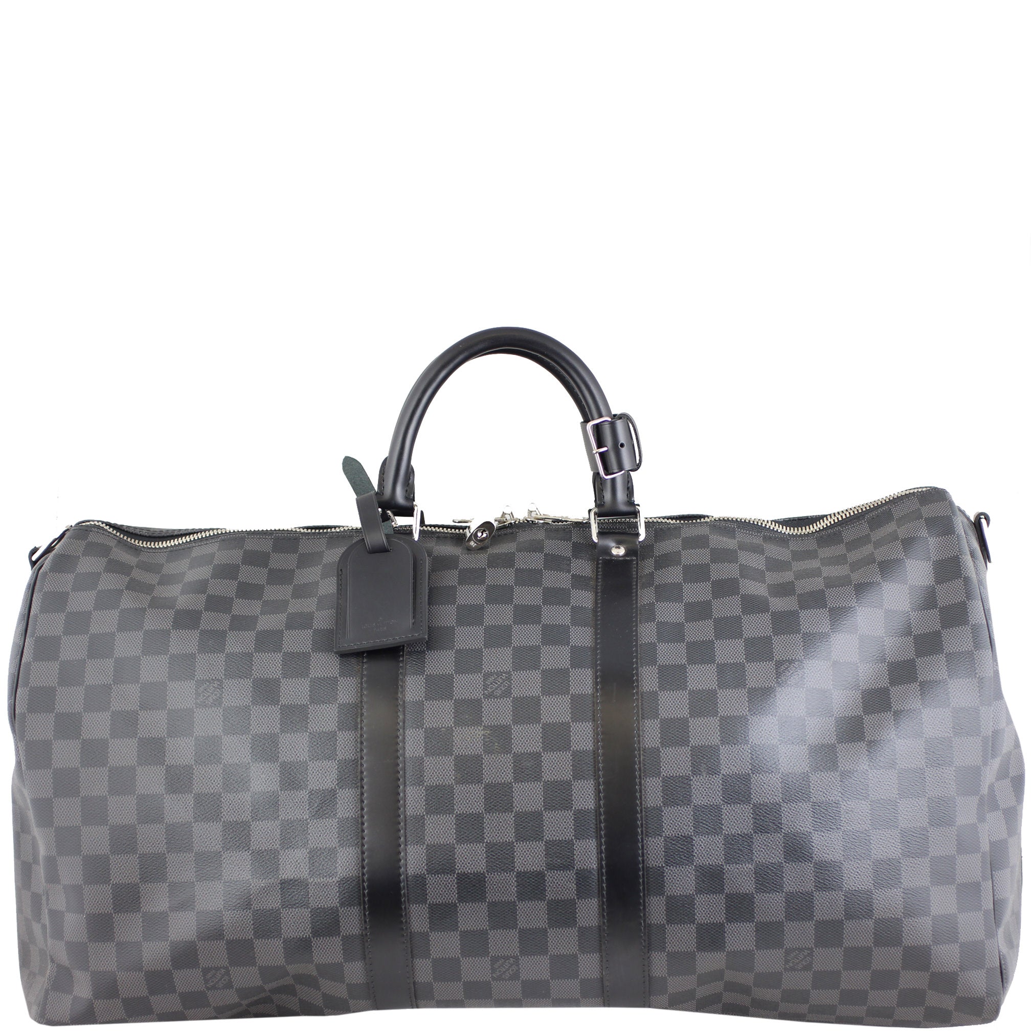 Louis Vuitton Keepall Bandouliere 55 Damier Graphite Front