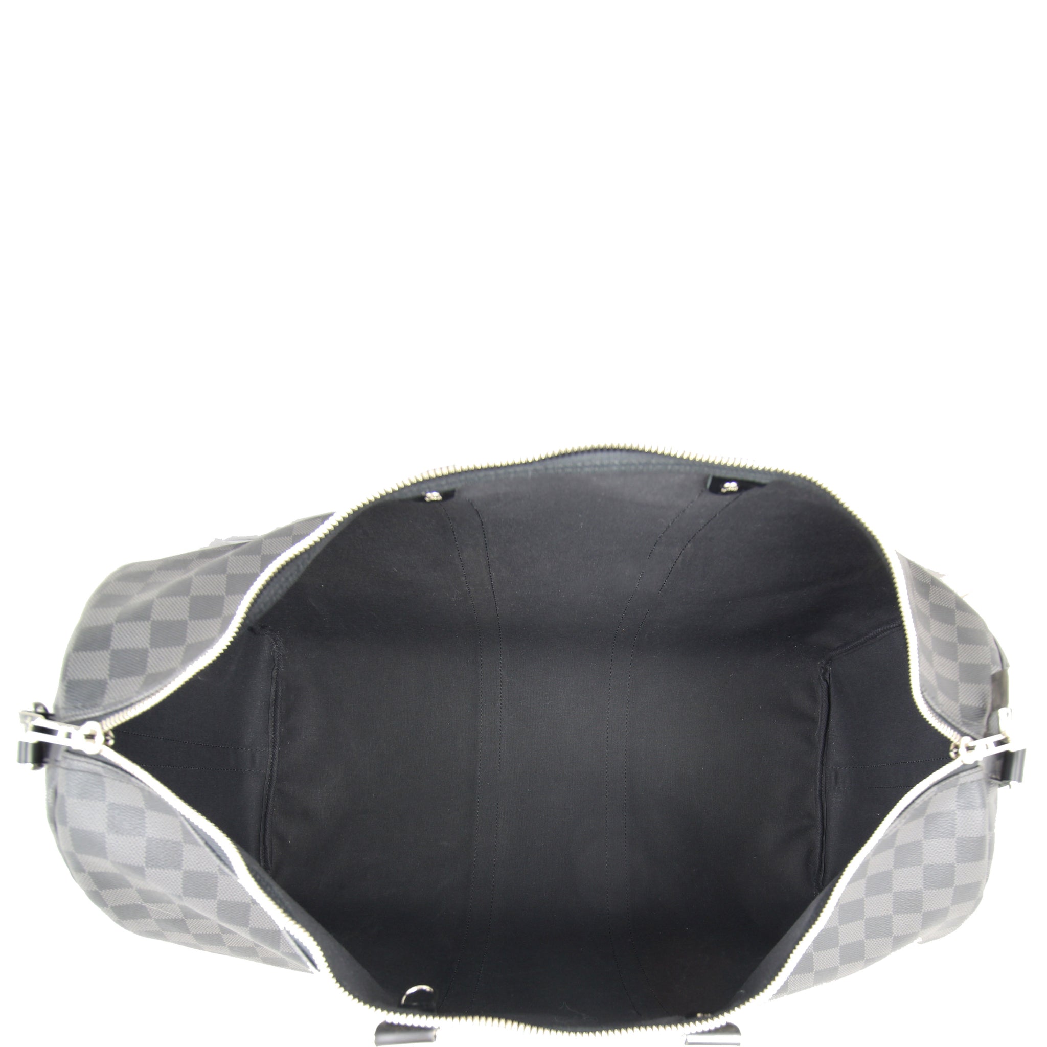 Louis Vuitton Keepall Bandouliere 55 Damier Graphite Interior