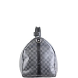 Louis Vuitton Keepall Bandouliere 55 Damier Graphite Left
