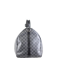 Louis Vuitton Keepall Bandouliere 55 Damier Graphite Left