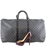 Louis Vuitton Keepall Bandouliere 55 Damier Graphite Scale