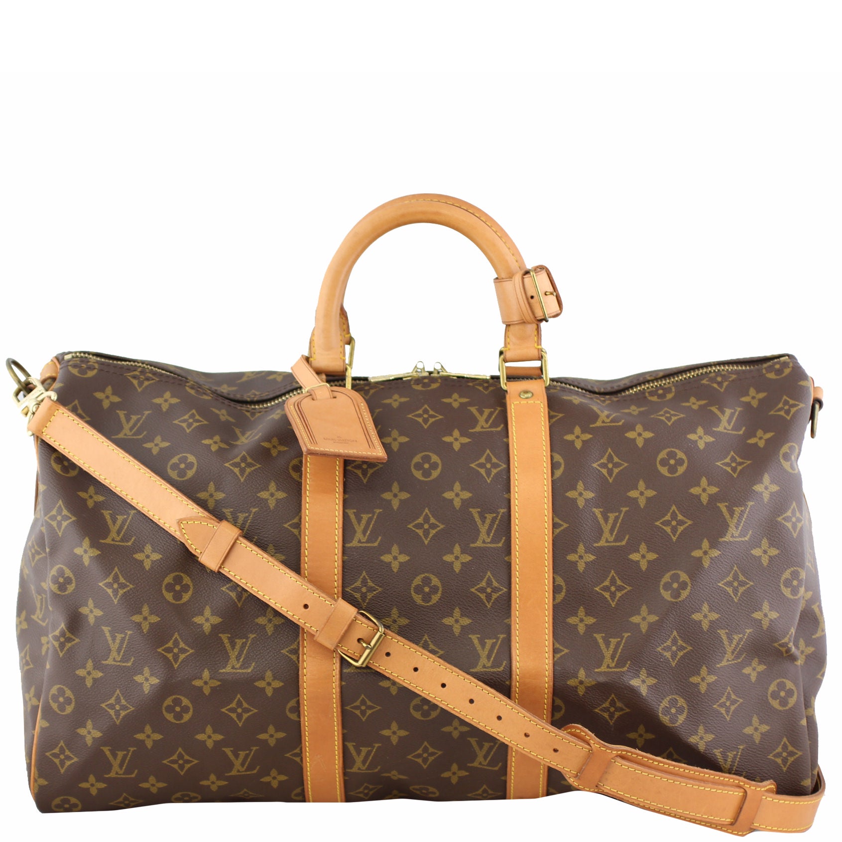 Louis Vuitton Keepall Bandouliere 50 Monogram Front