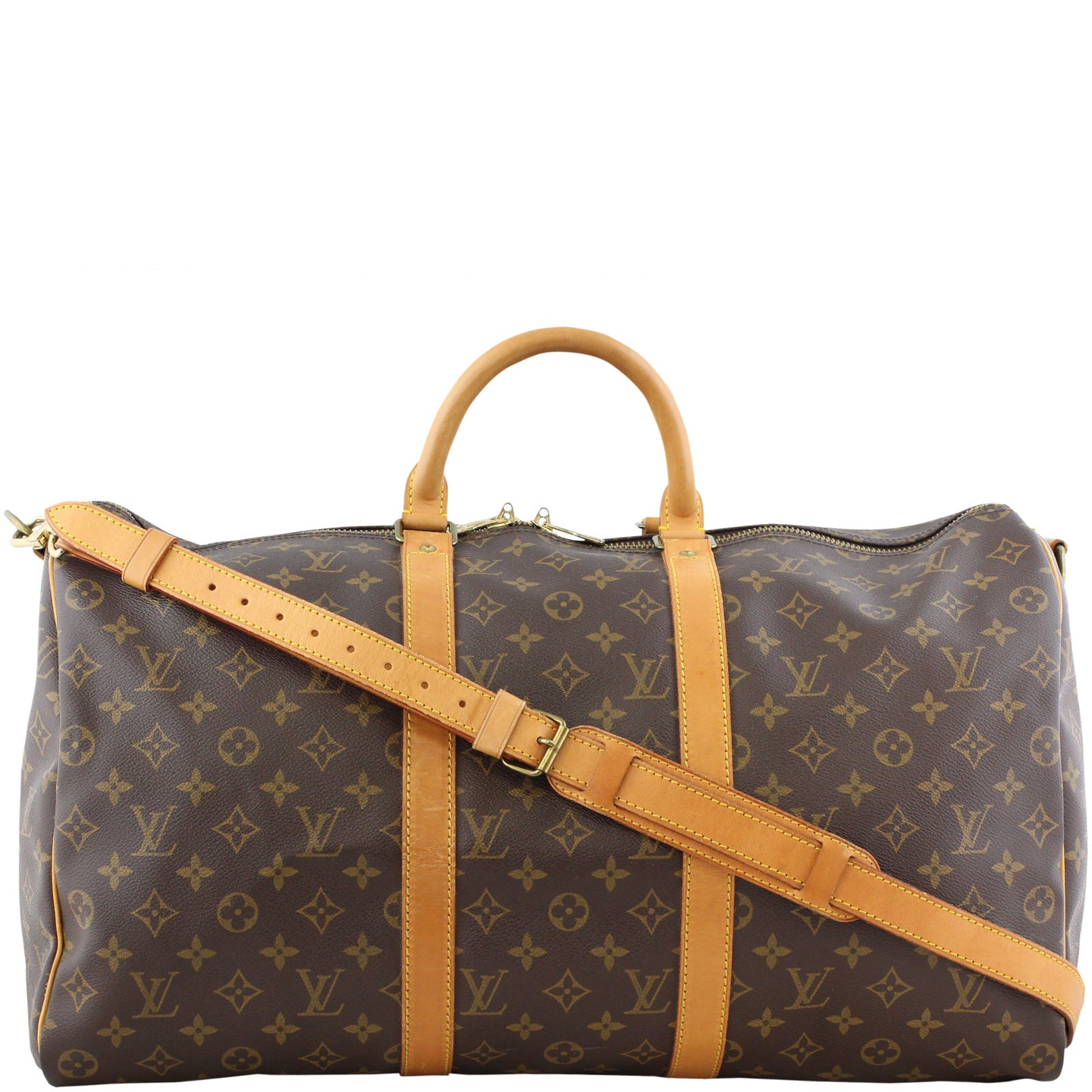 Louis Vuitton Keepall Bandoulière 50 Monogram Front