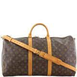 Louis Vuitton Keepall Bandoulière 50 Monogram Front