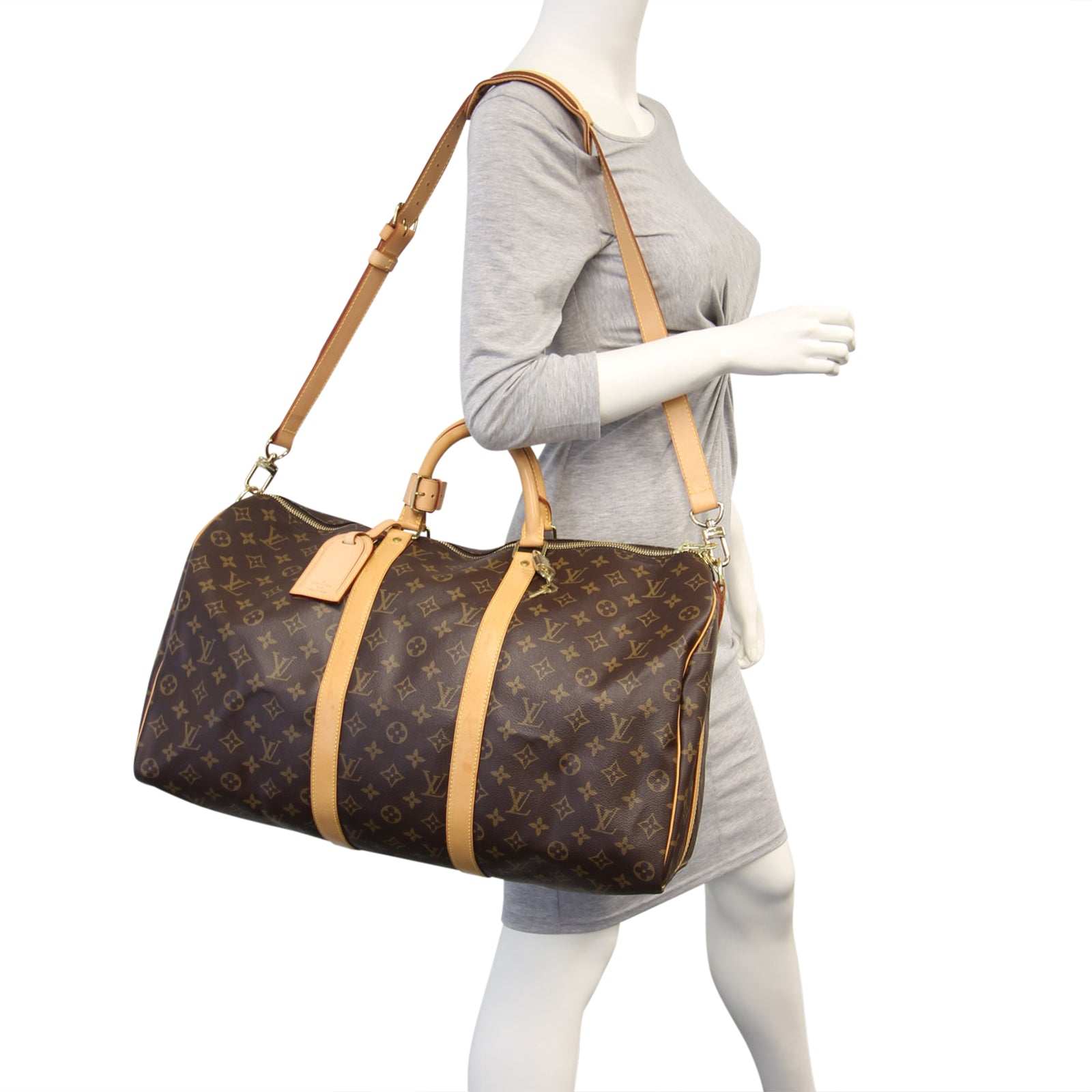 Louis Vuitton Keepall Bandouliere 50 Monogram Mannequin