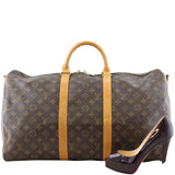 Louis Vuitton Keepall Bandoulière 50 Monogram Scale