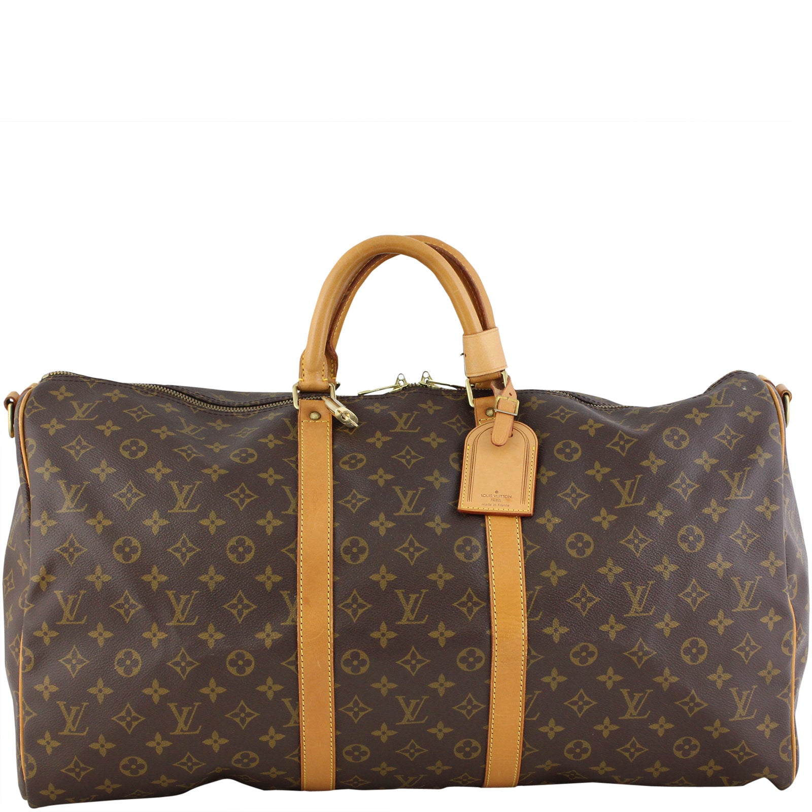 Louis Vuitton Keepall Bandoulière 55 Monogram Front