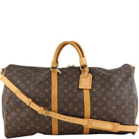 Louis Vuitton Keepall Bandoulière 55 Monogram Front