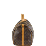 Louis Vuitton Keepall Bandoulière 55 Monogram Left