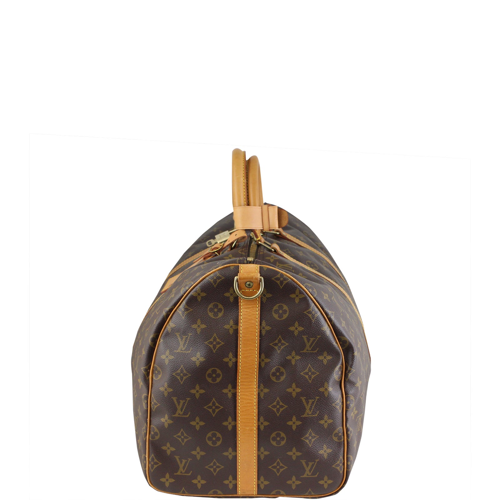 Louis Vuitton Keepall Bandoulière 55 Monogram Left