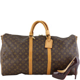 Louis Vuitton Keepall Bandoulière 55 Monogram Scale