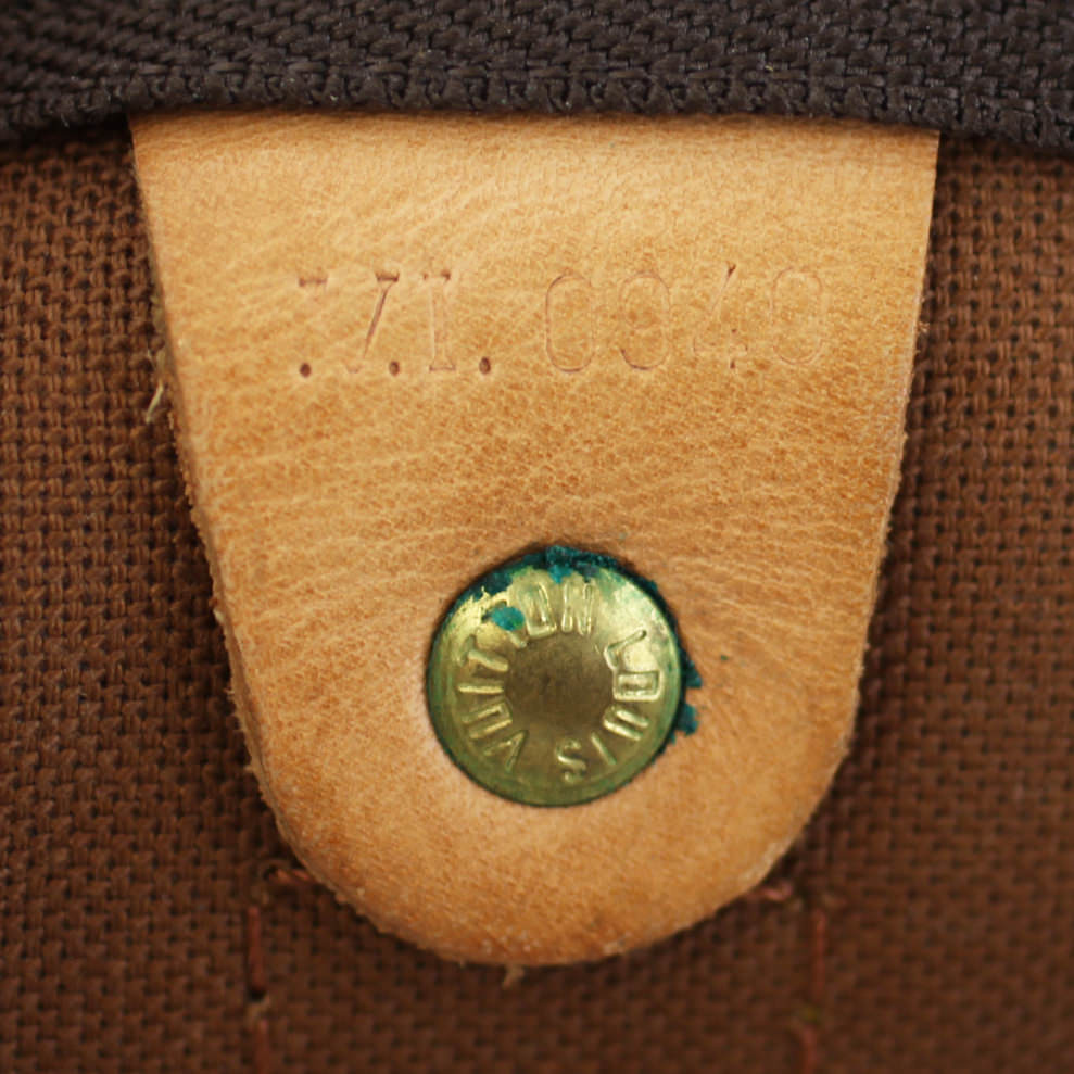 Louis Vuitton Keepall Bandouliere 60 Monogram Stamp