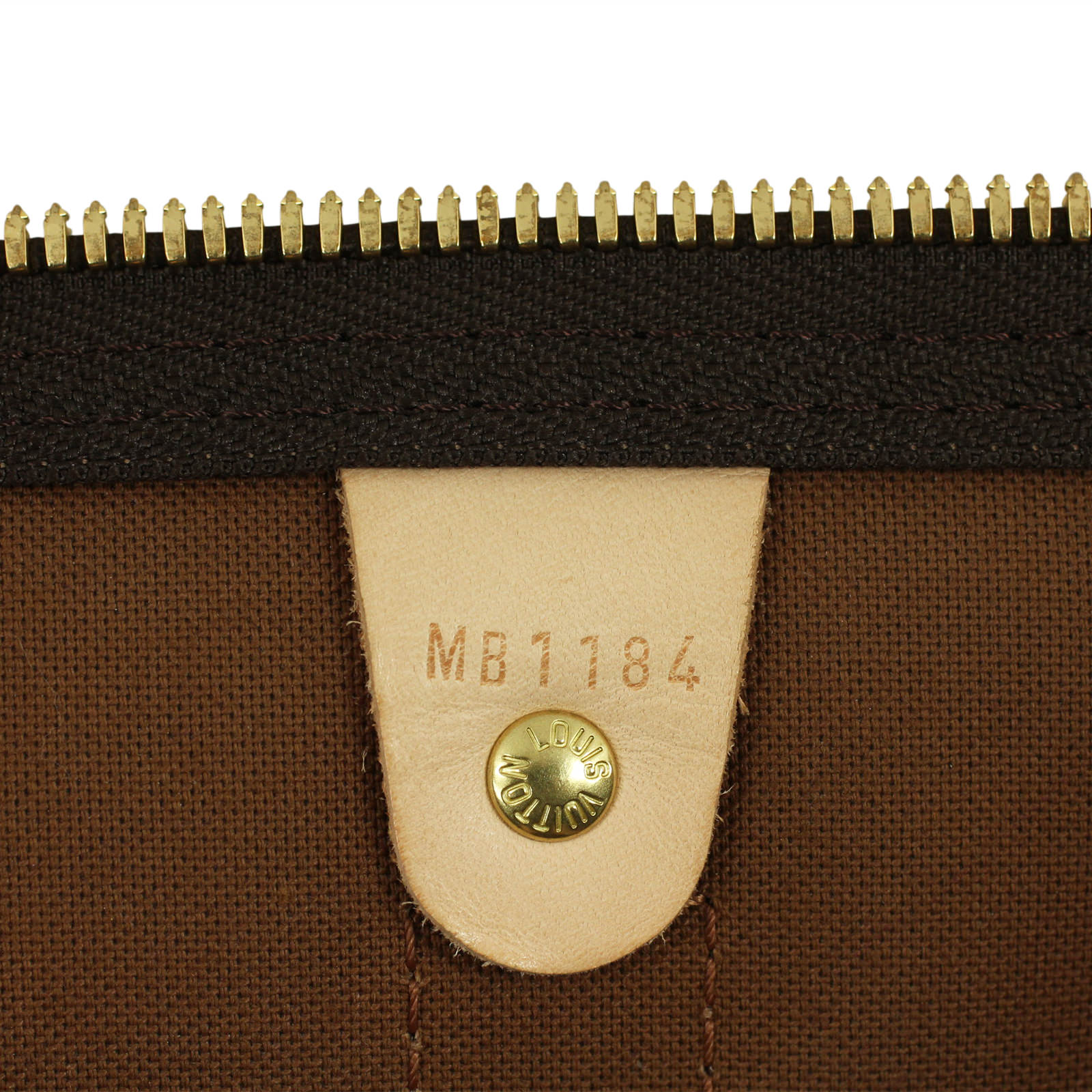 Louis Vuitton Keepall Bandoulière 55 Date Stamp