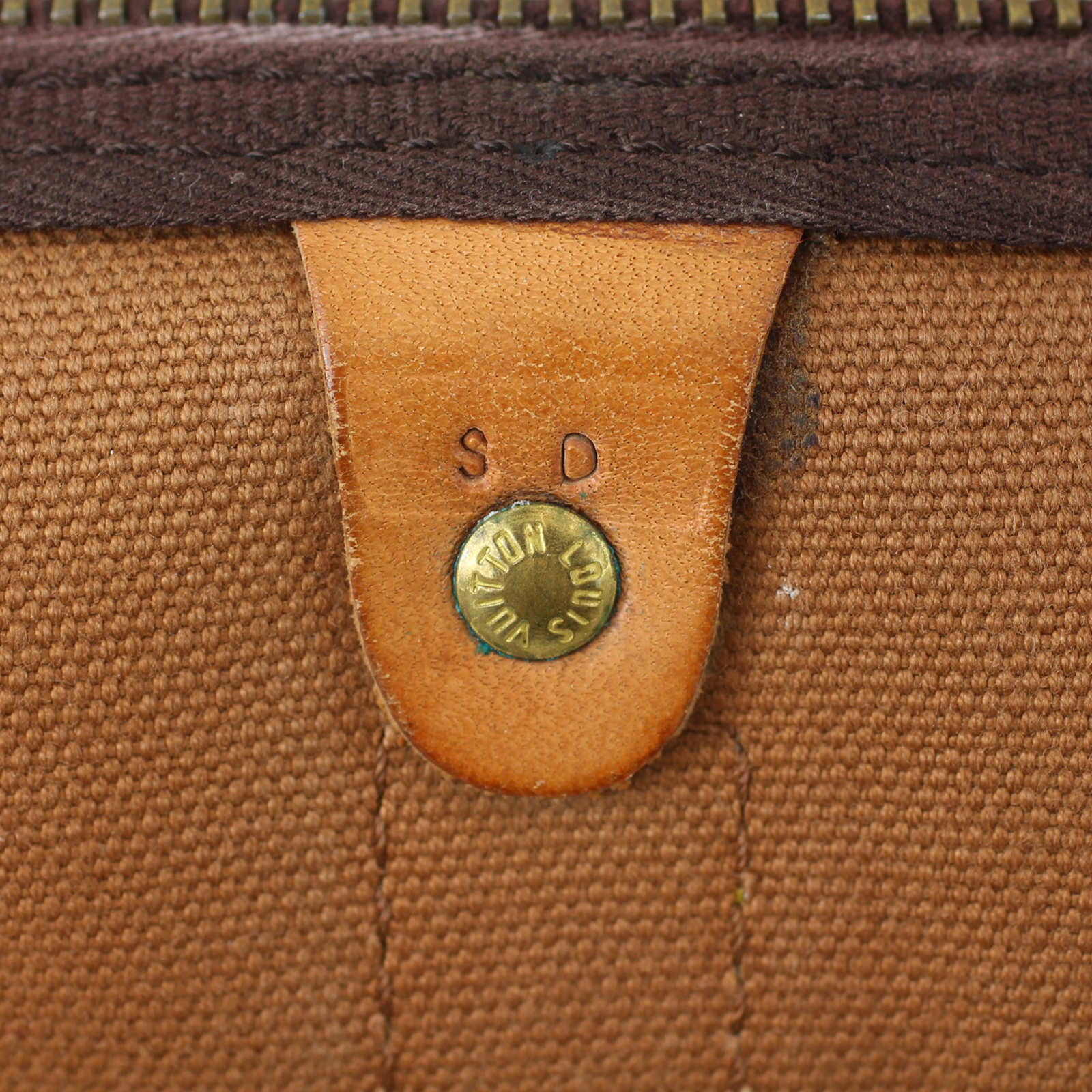 Louis Vuitton Keepall 50 Vintage code1