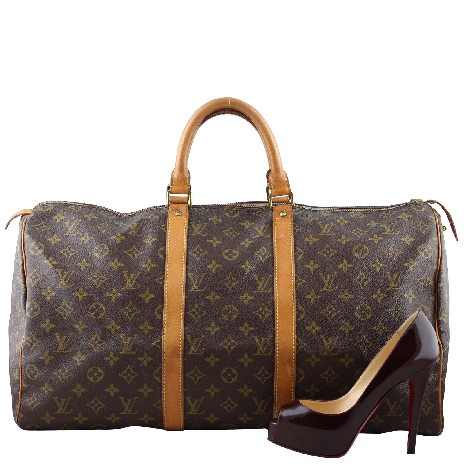 Louis Vuitton Keepall 50 Vintage shoe