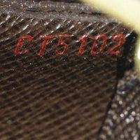 Louis Vuitton Key Pouch Damier Ebene Code