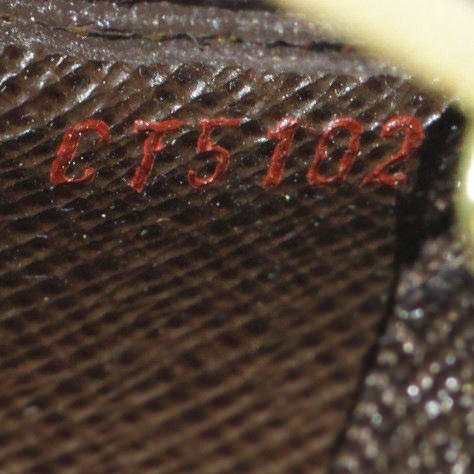 Louis Vuitton Key Pouch Damier Ebene Code