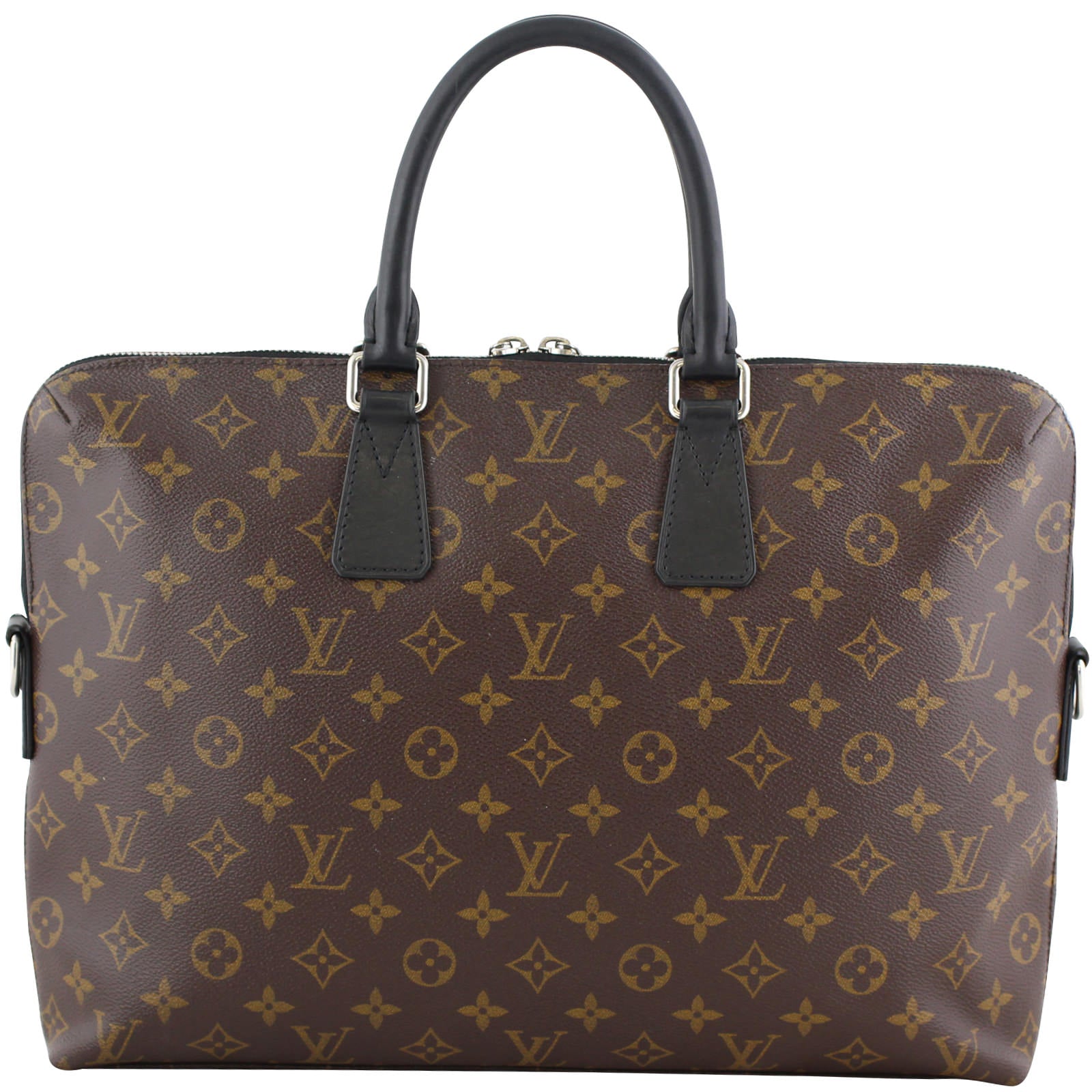 Louis Vuitton Kitan Messenger Monogram Macassar Back