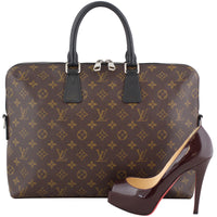 Louis Vuitton Kitan Messenger Monogram Macassar Scale