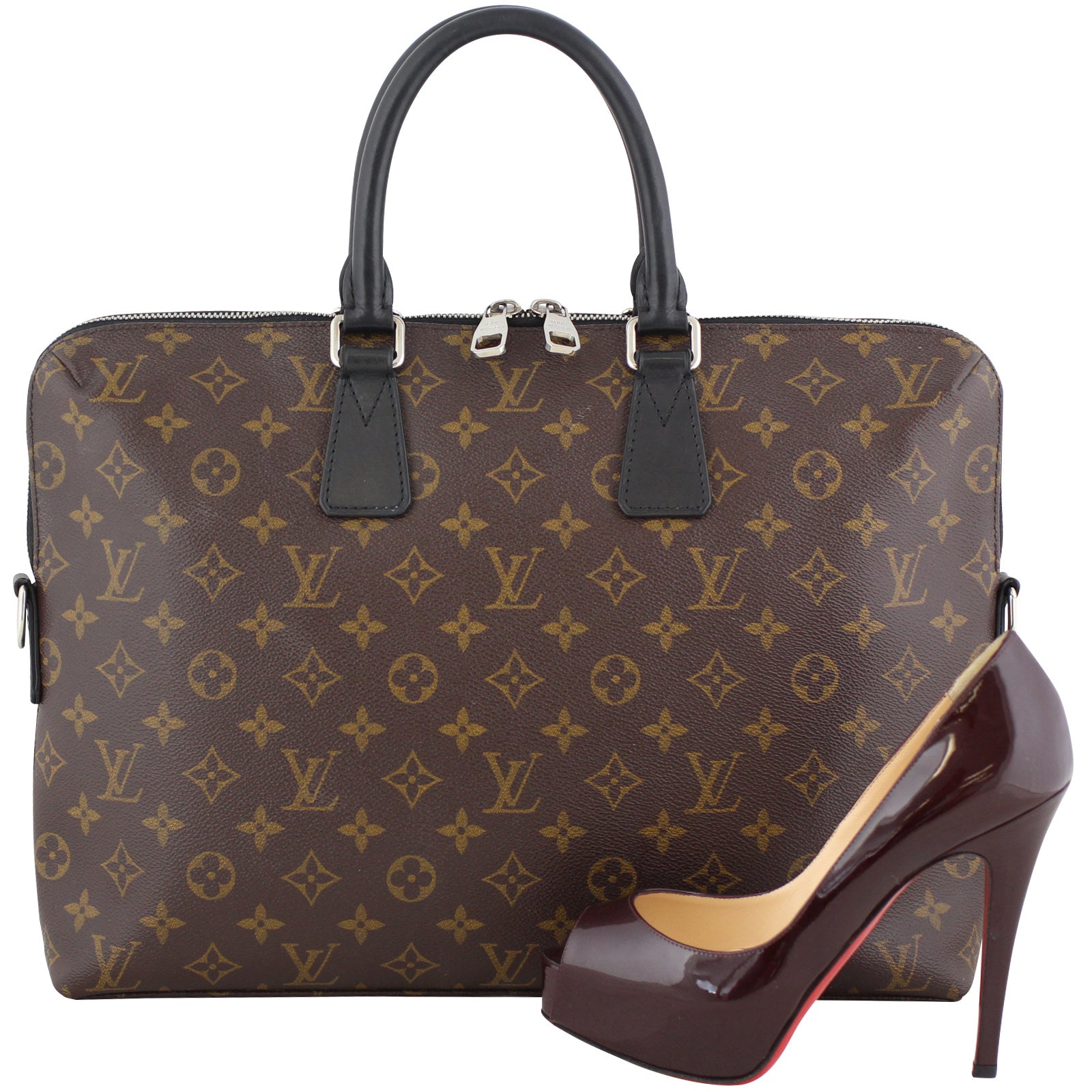 Louis Vuitton Kitan Messenger Monogram Macassar Scale