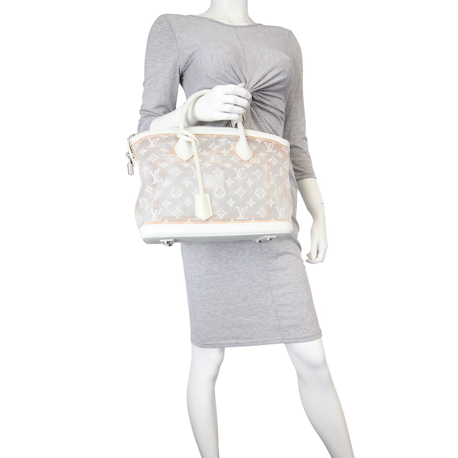 Louis Vuitton Lockit Monogram Transparence Mannequin