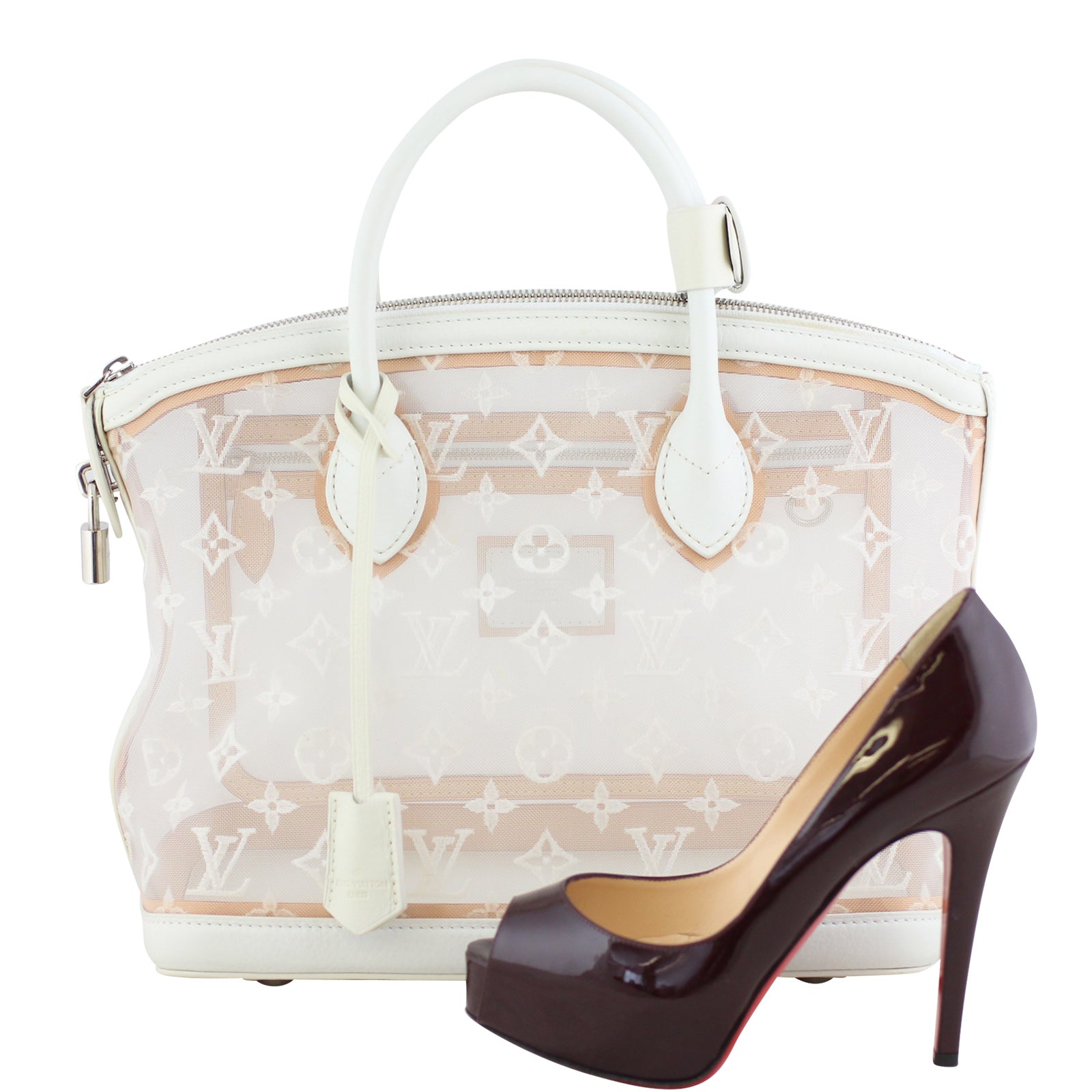 Louis Vuitton Lockit Monogram Transparence Scale