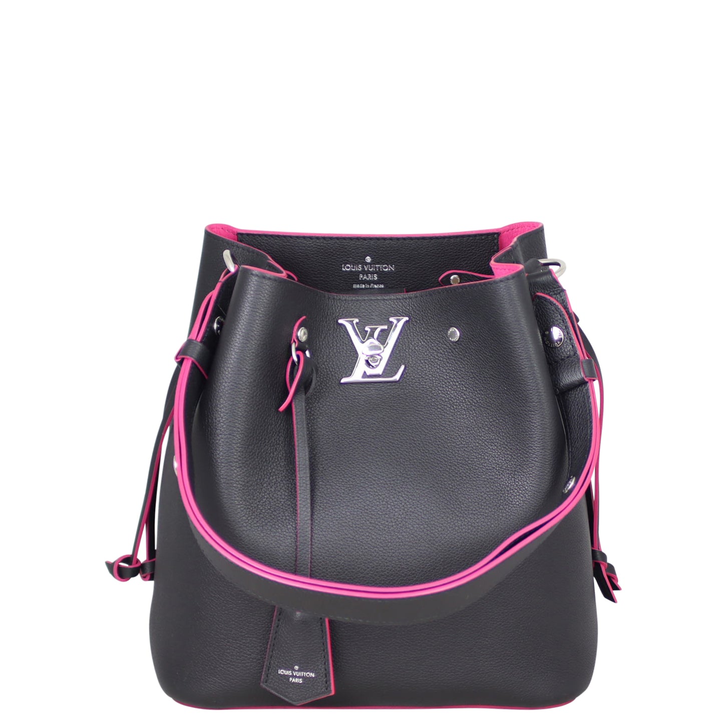 Louis Vuitton Lockme Bucket Front