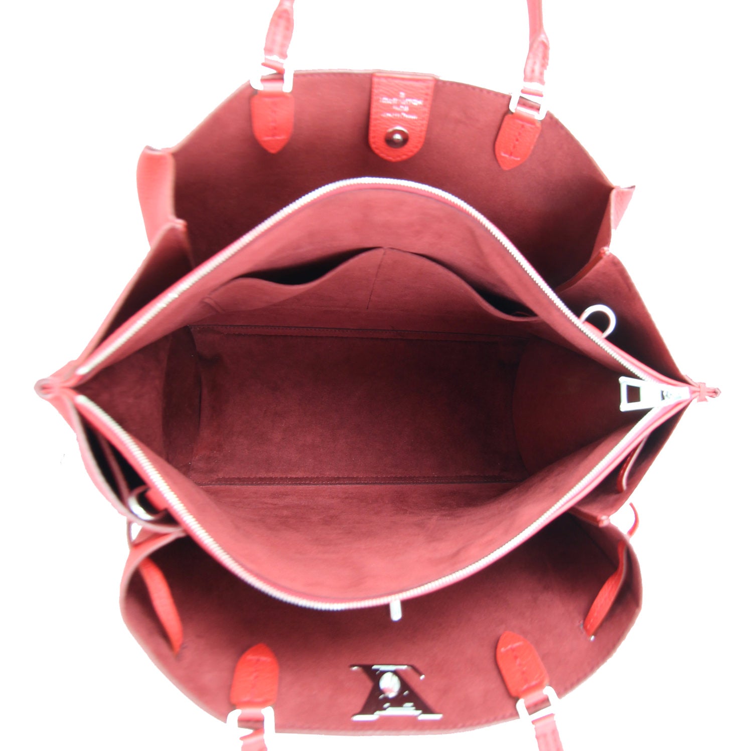 Louis Vuitton Lockmeto Tote Interior