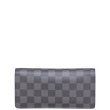 Louis Vuitton Long Wallet Damier Graphite Front