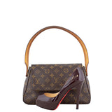Louis Vuitton Looping PM Monogram Scale