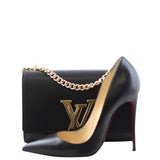 Louis Vuitton Louise MM Chain Shoulder bag scale