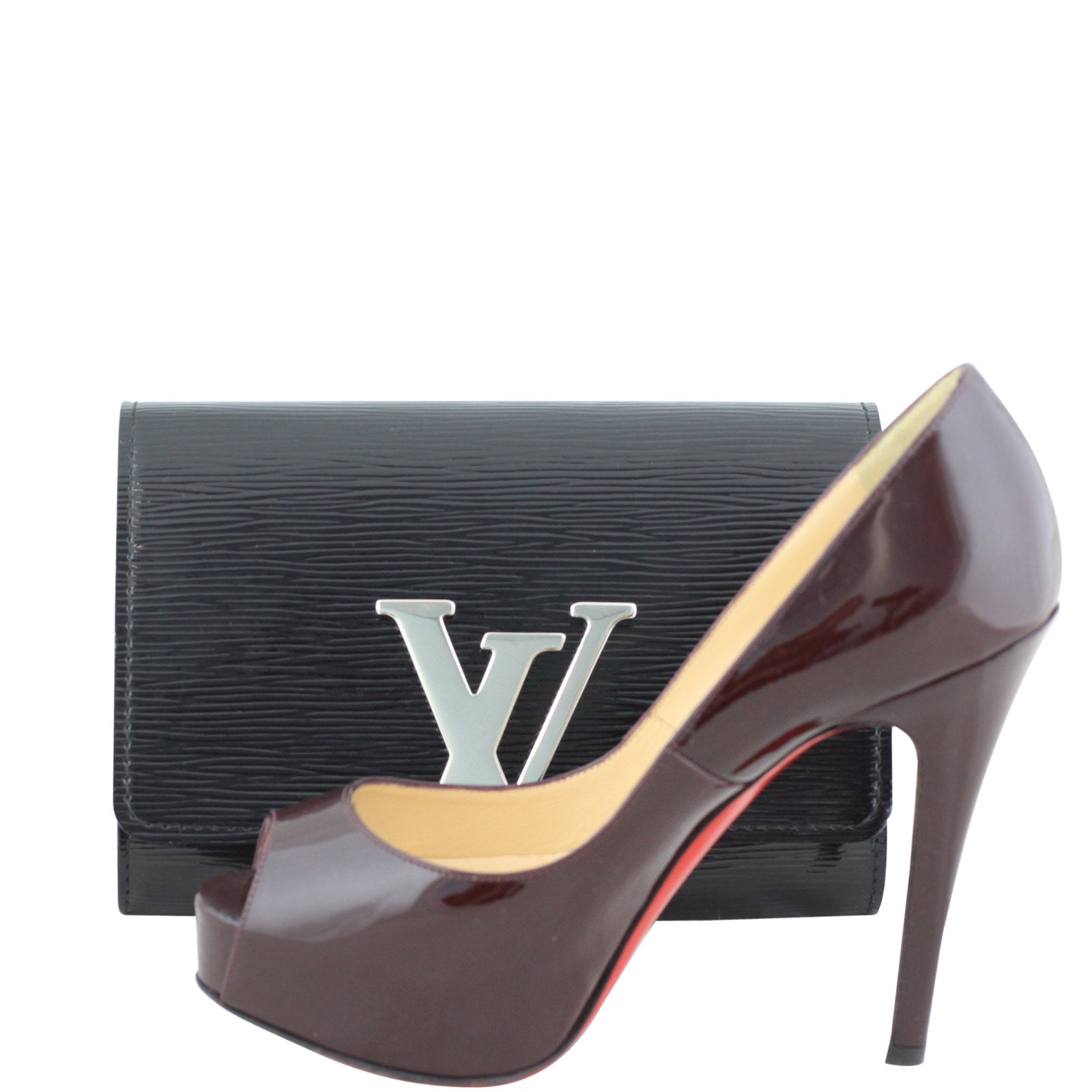 Louis Vuitton Louise PM Patent Epi Scale