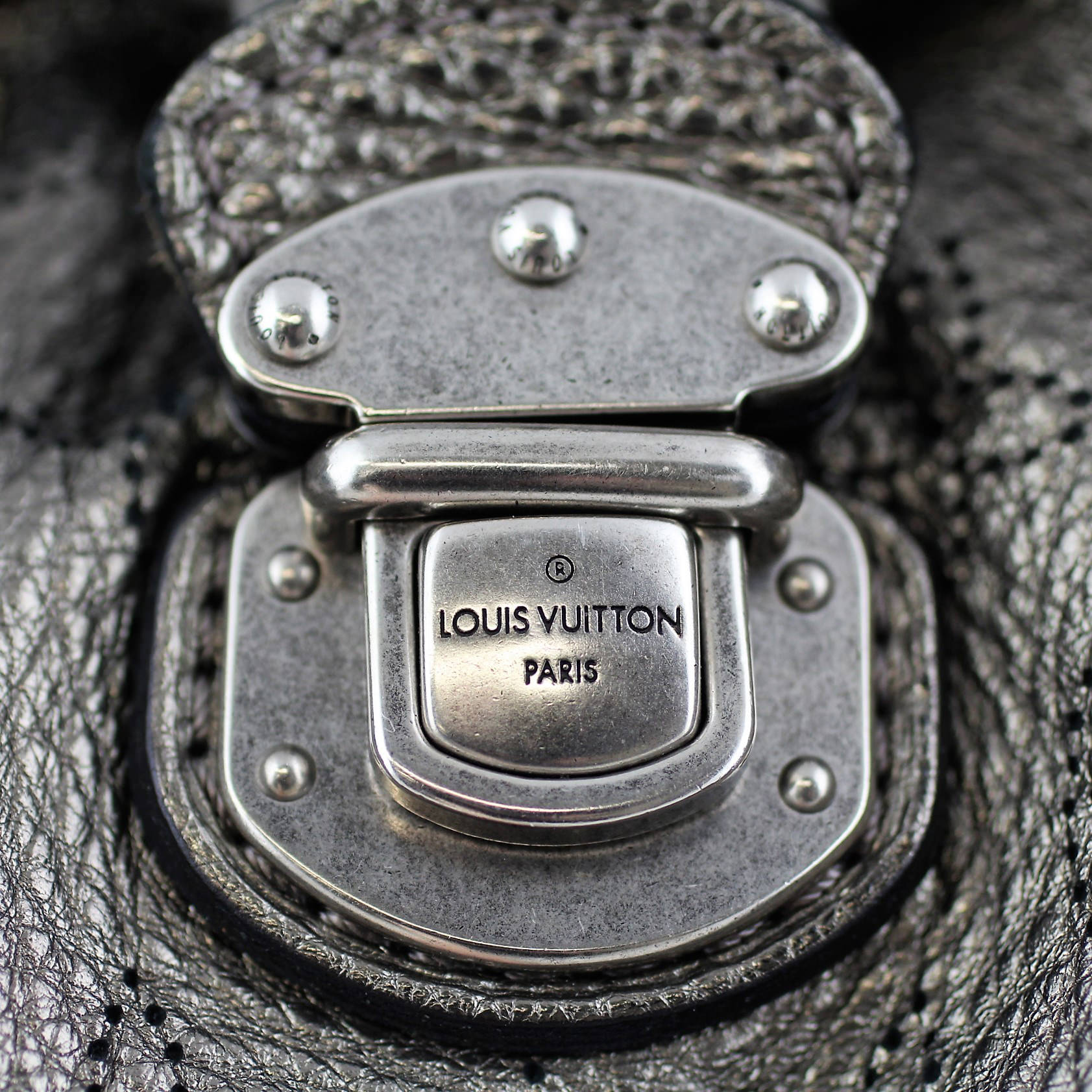 Louis Vuitton Mahina XL Perforated Monogram Lock