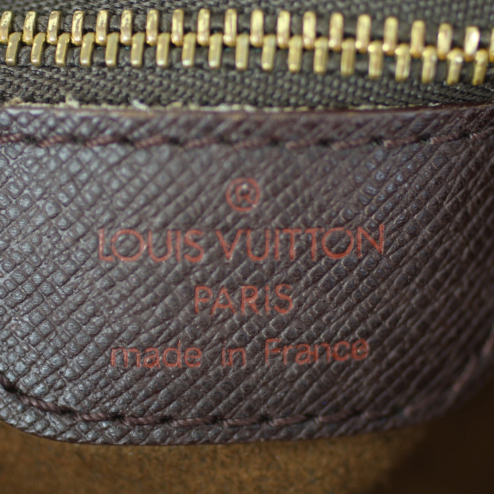 Louis Vuitton Marais Bucket Bag Stamp