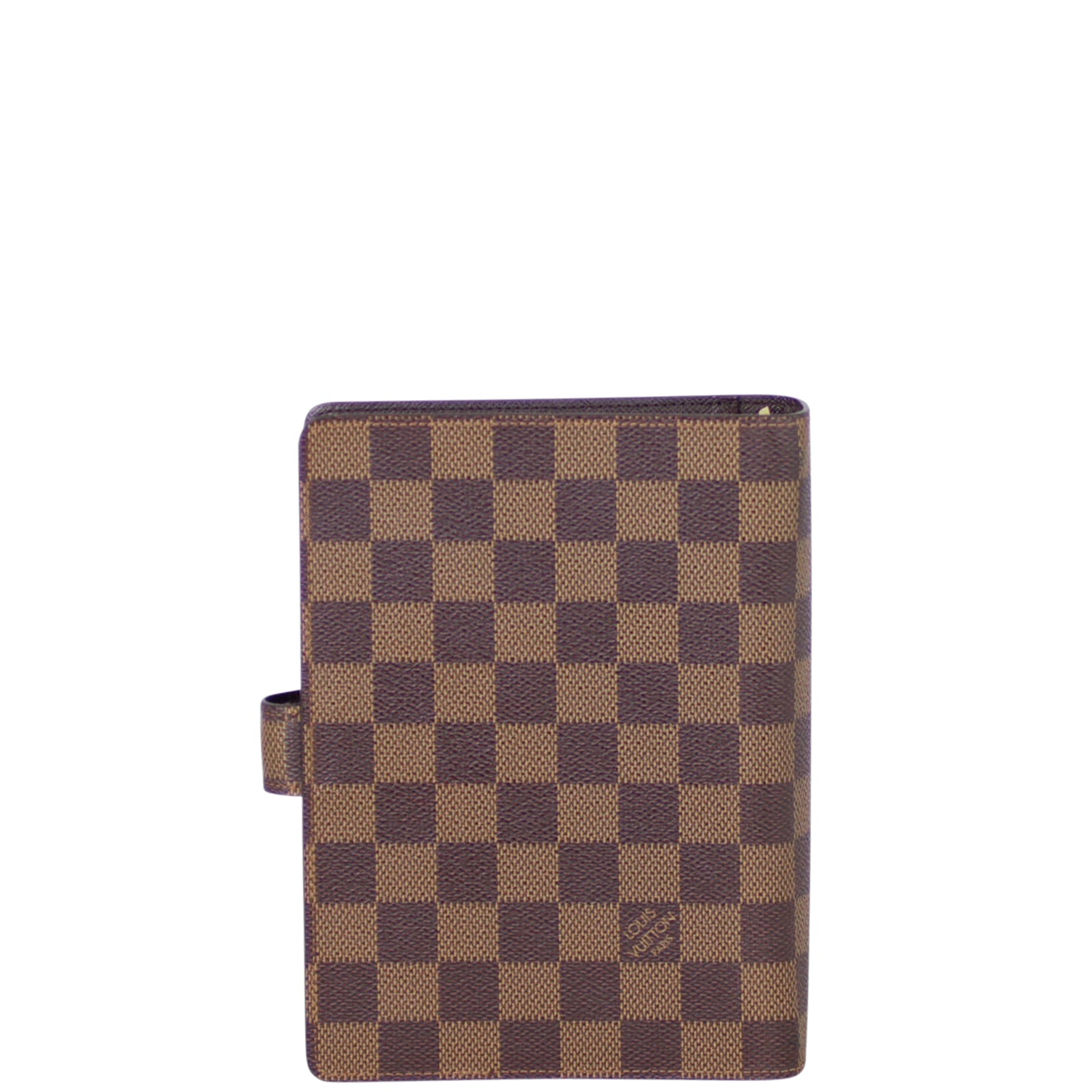 Louis Vuitton Medium Ring Agenda Cover Damier Ebene Back