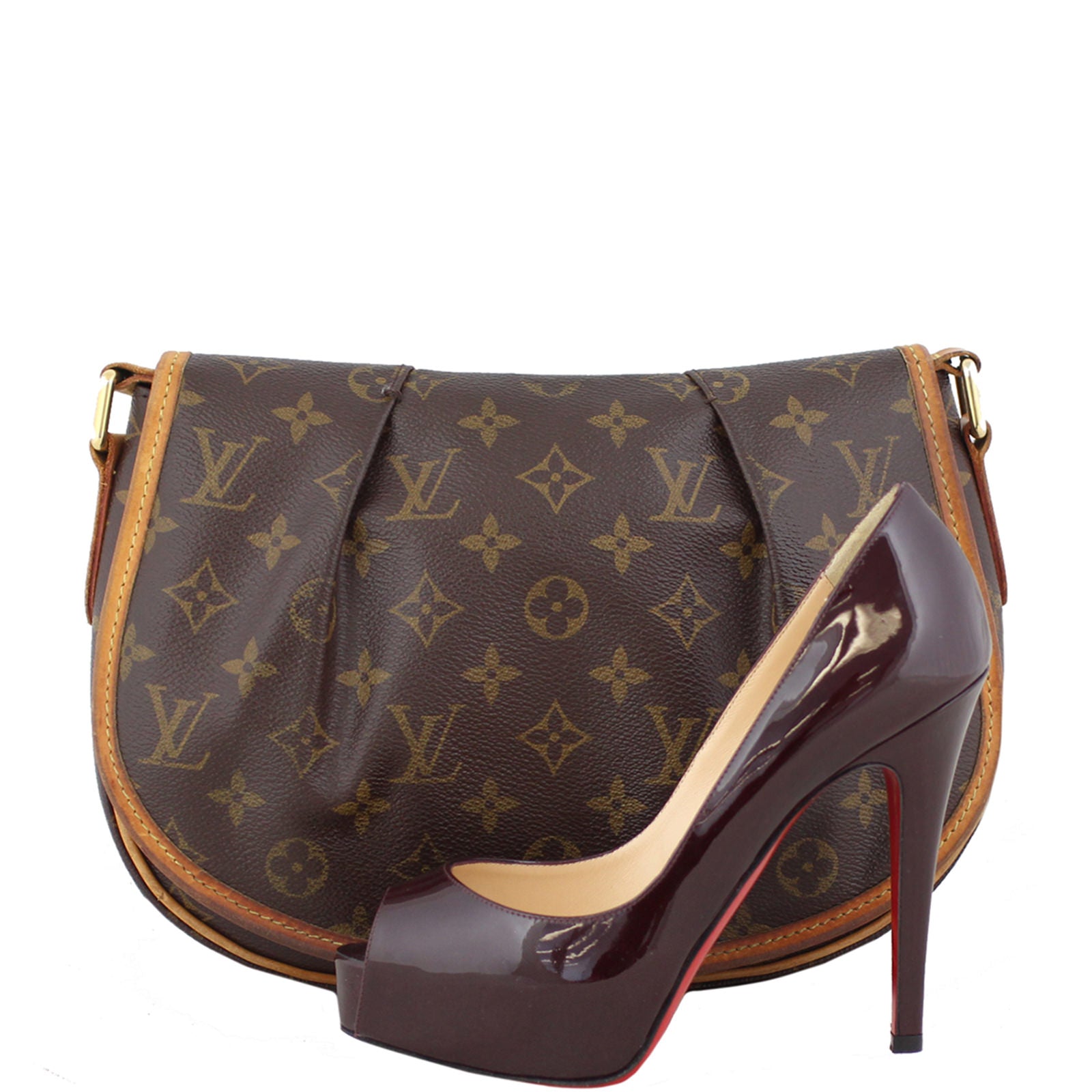 Louis Vuitton Menilmontant PM Monogram Scale