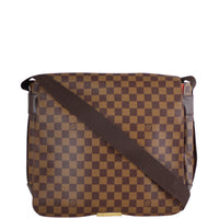 Louis Vuitton Bastille Messenger Bag Damier Ebene Front