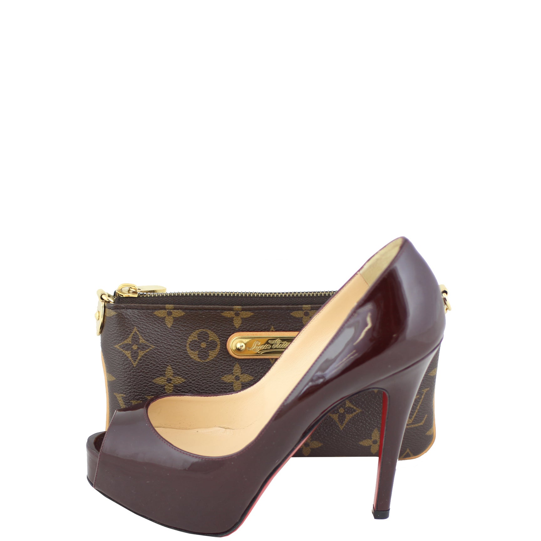 Louis Vuitton Milla Pochette MM Monogram Scale