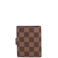 Louis Vuitton Mini Address Book Damier Ebene Back