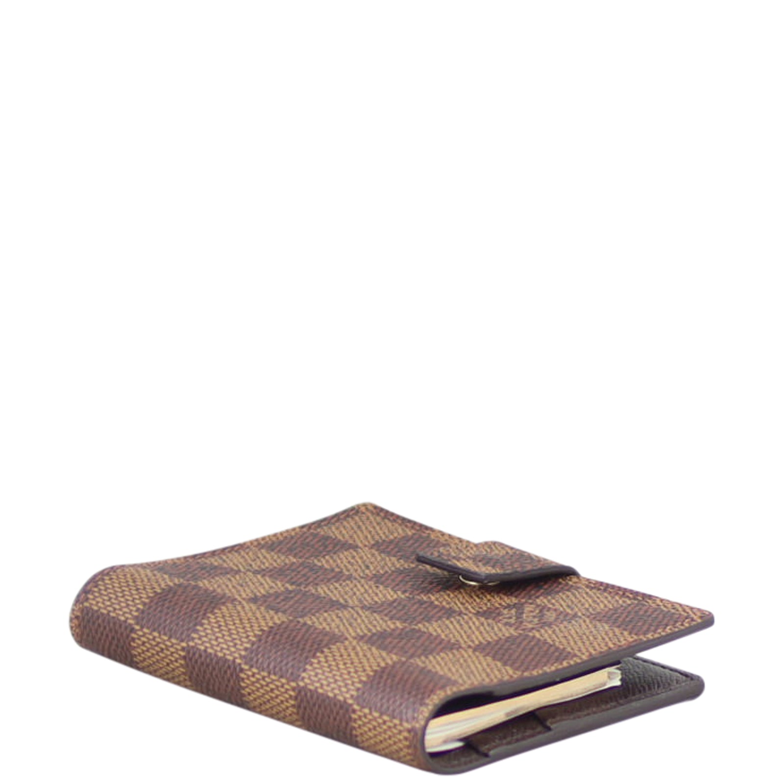 Louis Vuitton Mini Address Book Damier Ebene Corner