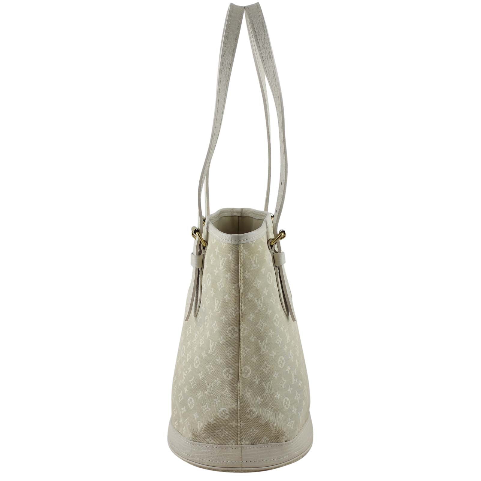 Louis Vuitton Mini Lin Bucket PM Left