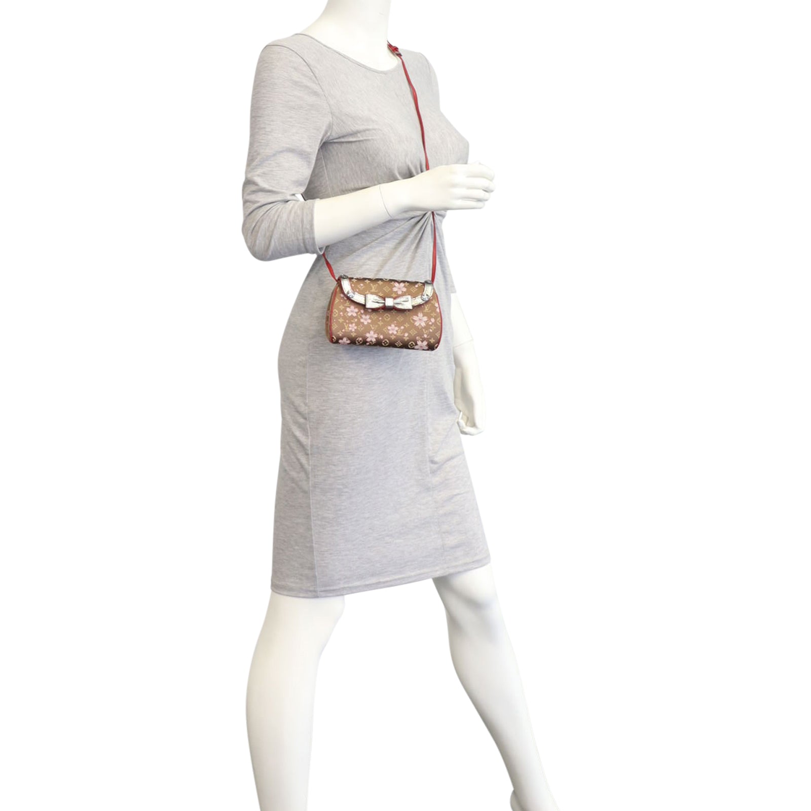 Louis Vuitton Mini Monogram Cherry Blossom Griotte Bag Mannequin