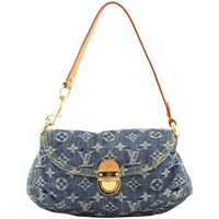 Louis Vuitton Mini Pleaty Monogram Denim Front