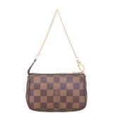 Louis Vuitton Mini Pochette Accessoires Damier Ebene Back