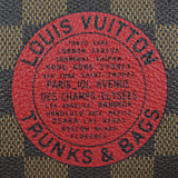 Louis Vuitton Mini Pochette Accessories Damier Ebene Trunks & Bags Logo